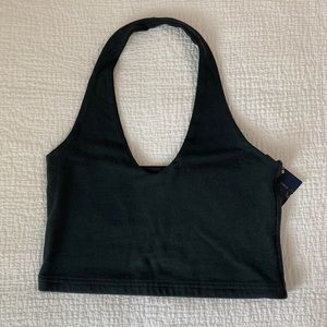 Brandy Melville Black halter top